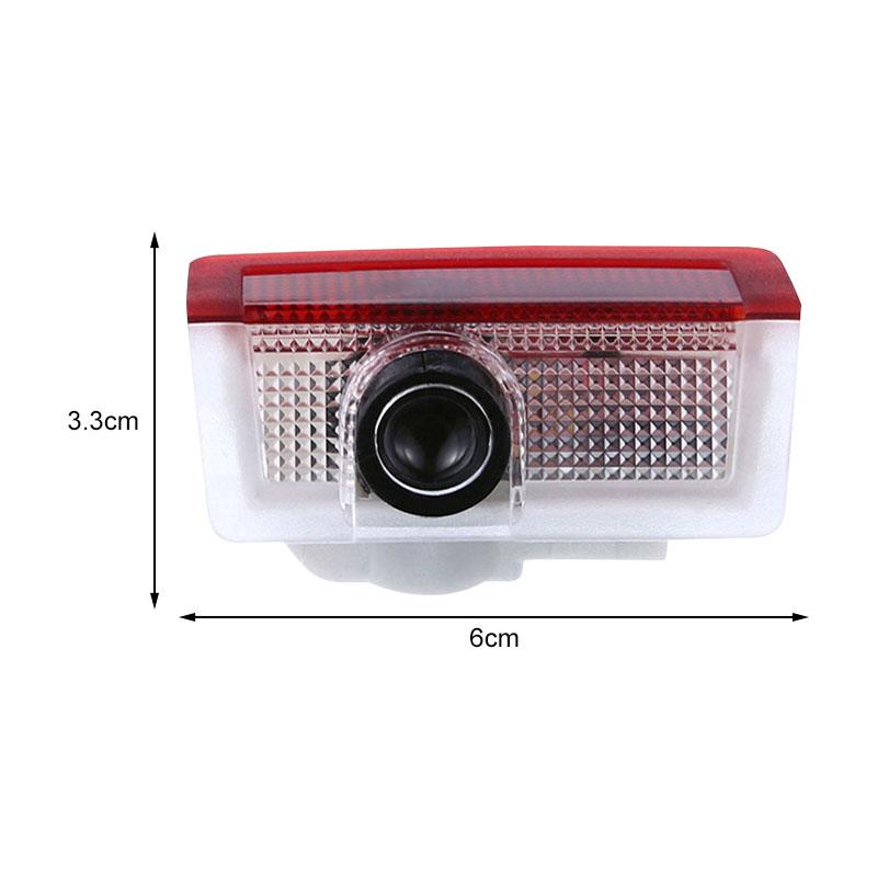 2 stk/sett HD LED Velkomstlys Bildør Projektorlamper Biltilbehør For Mercedes Benz C63 W117 Cla45 W205 W212 E63 W207 W176 A45 X156 Gla45 AMG