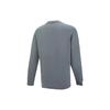 PUMA Solid Color Logo Embroidered Pullover Crew Neck Sweatshirt Men Tops Grey 534365-44