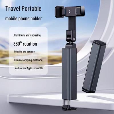 Portable Folding Rotating Phone Holder for Travel & Home
