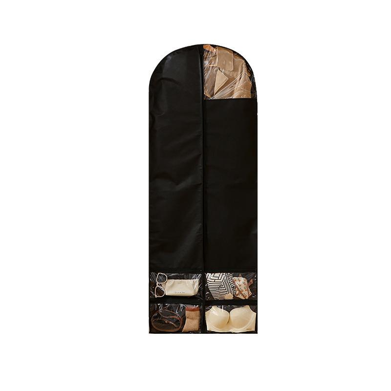 2025 Home Wardrobe Garment Covers - Adjustable Hanging Dust-Proof Bags For Suits Coats Transparent Non-Woven Storage Organizer