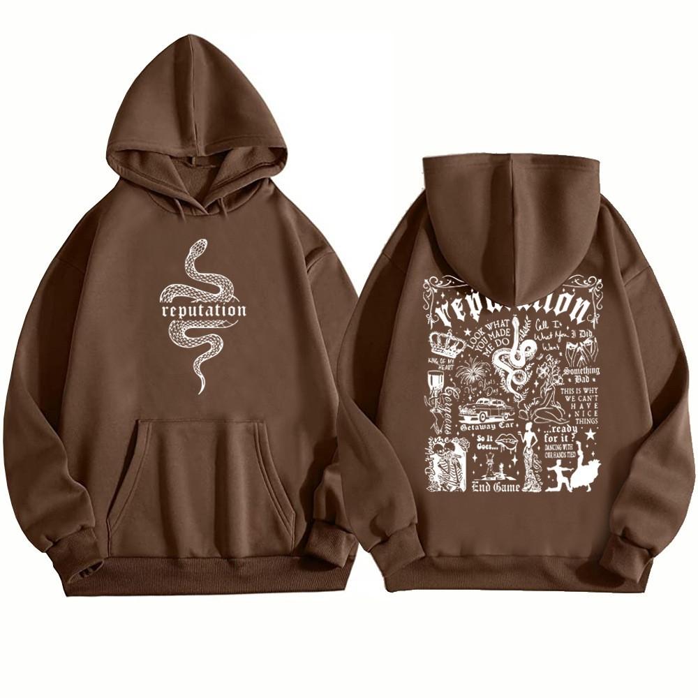 Cross Border European Code Taylor Reputation Hoodie Reputation Music Hoodie
