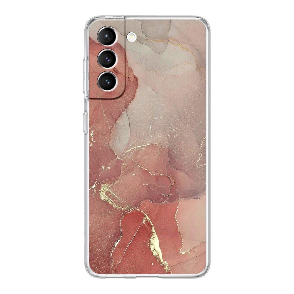 Marble Art Fashion Phone Case For Samsung Galaxy S21 Plus S20 FE S22 Ultra 5G S10E S10 S9 S8 Note 20 10 Lite Clear Cover Shell