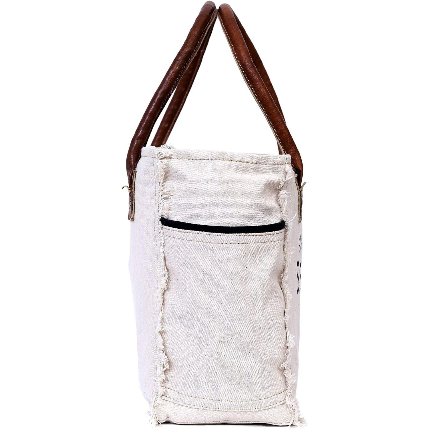 Сумка Sel De Mer из переработанного холста Большая сумка из переработанного холста — фото 3