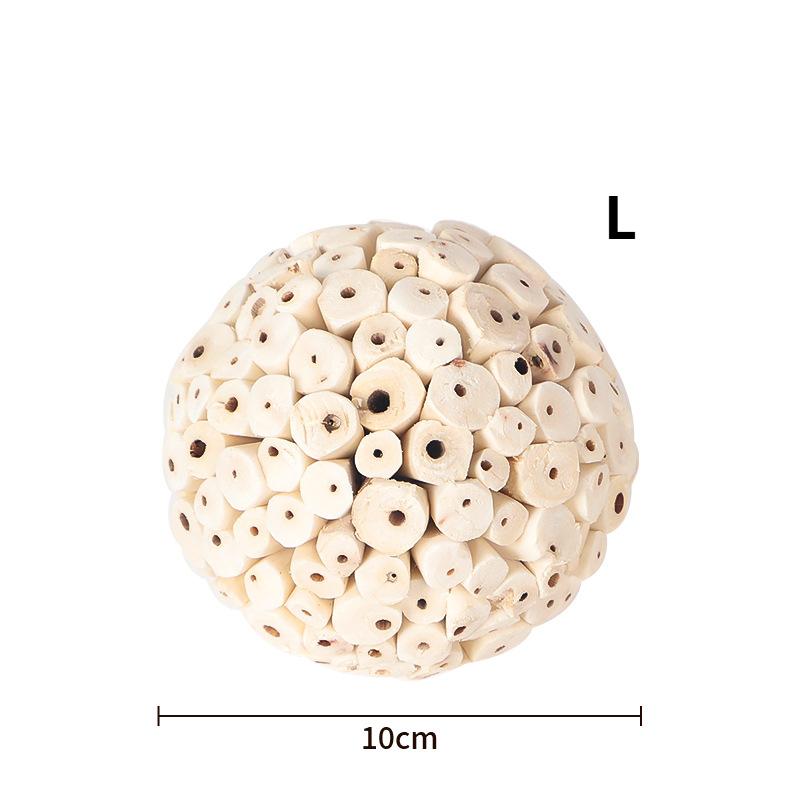 Parrot Chewing Toy Ball Chew Shred Foraging Bird Cage Accessories for Parakeet Parrotlet Lovebird Budgies Conure Cockatiel
