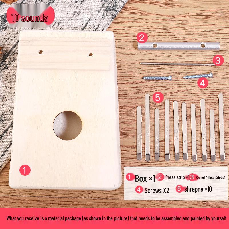 

Набор для самостоятельной сборки деревянного укулеле ручной работы - Раскрасьте и соберите свою маленькую гитару