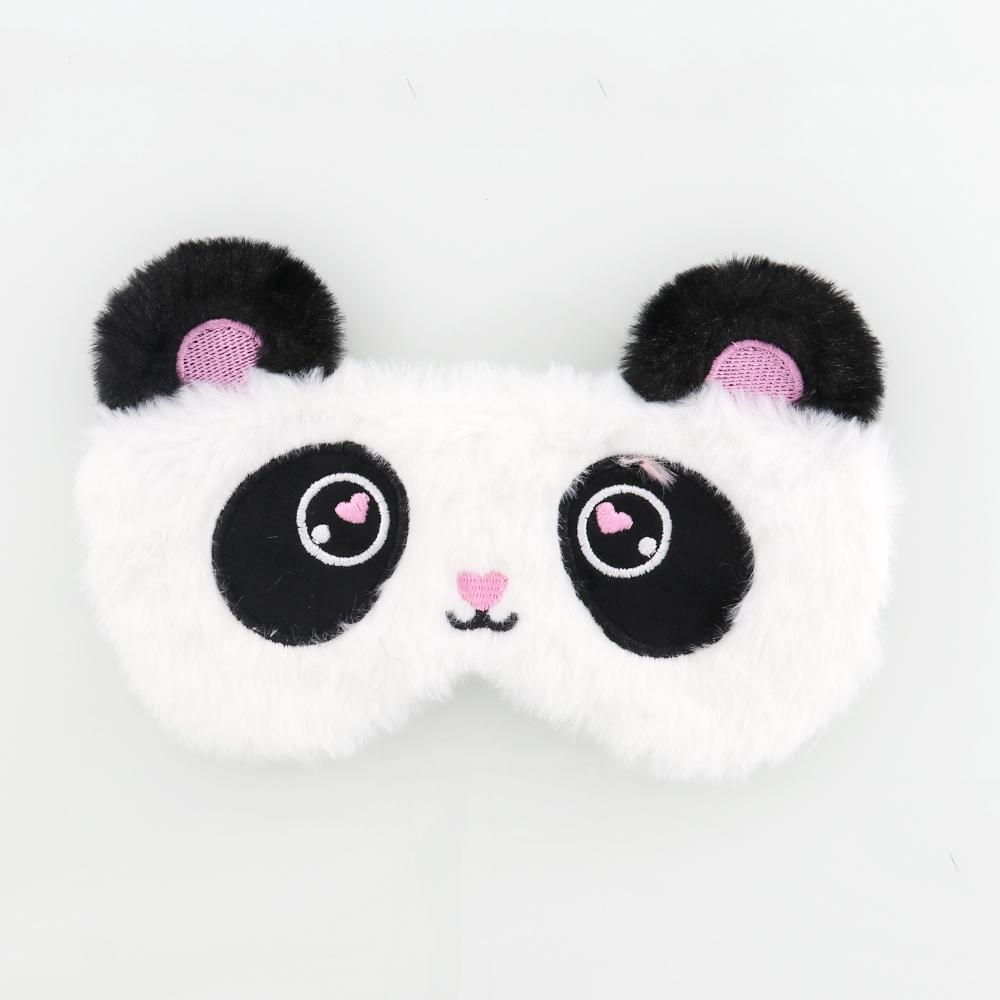 EXVOID 1PCS Panda Eye Patch Eyepatch Christmas Gift Cartoon Animal Sleeping Aid Eyes Mask Cotton Eye Cover Travel Relax