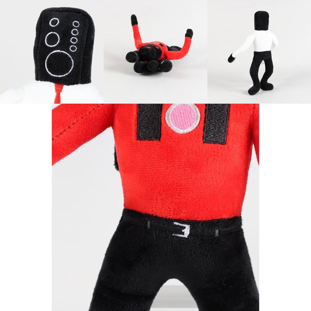 Bookfong Skibidi Toilet Speakerman Plush Toy, Funny And Adorable Animal Design, Short Plush Material, Perfect For Young Adults