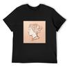 Hellenistic Girl Silhouette T-Shirt Cotton Man T-shirts Personalized T-shirt Graphics Sweat Shirts, Men