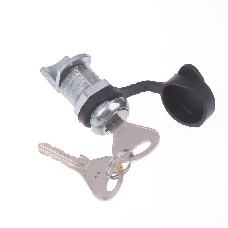 Zinc Alloy Tongue Lock Barrel Lock With Keys Kit For Filing Cabinets, Office Desks Furniture Hitch Lock Trailers Lock