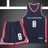 American Style Summer Sports Training Basketball Jersey