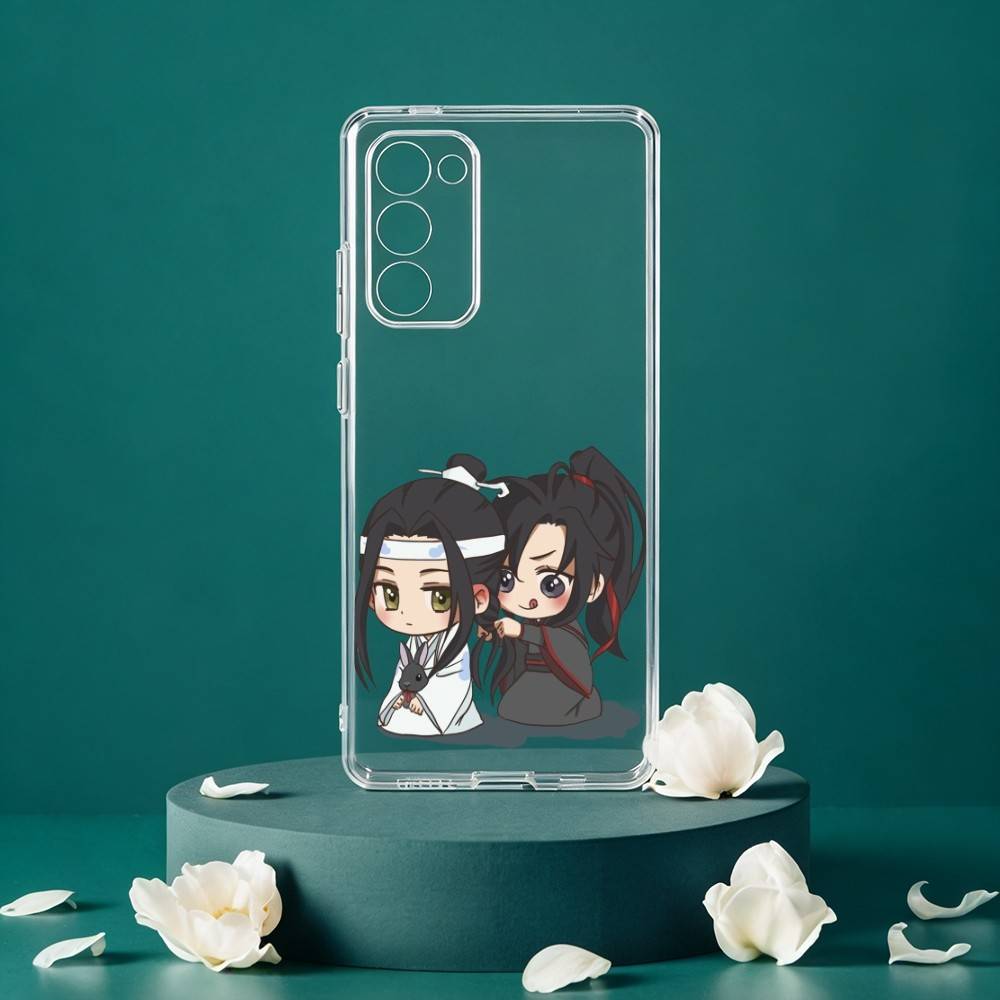 Heaven Officials Blessing Phone Case For Samsung Galaxy S24 S25 S23 S22 S21 Plus S24 S25 Transparent Cover Case