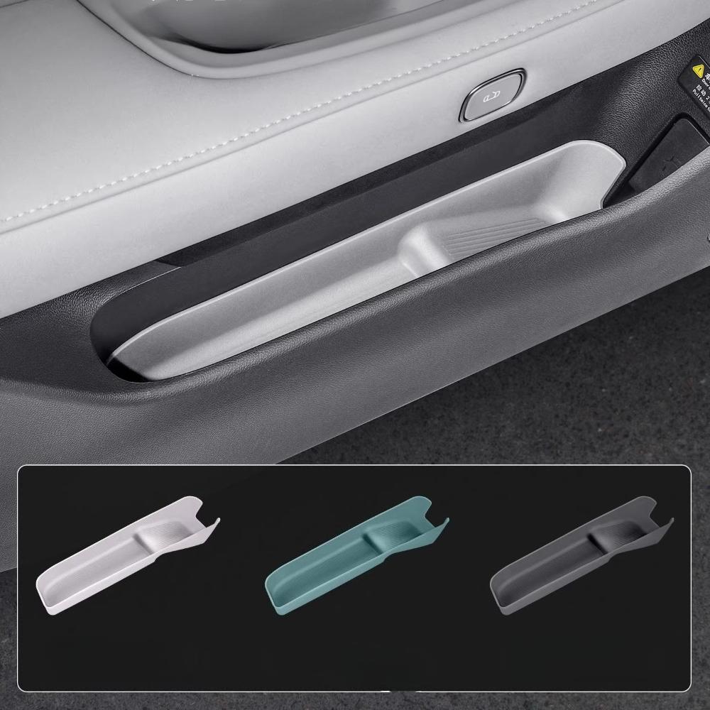 For Nissan N7 Primera Car Door Lower Storage Box TPE Door Groove Waterproof Mat Side Door Organizer Interior Accessories