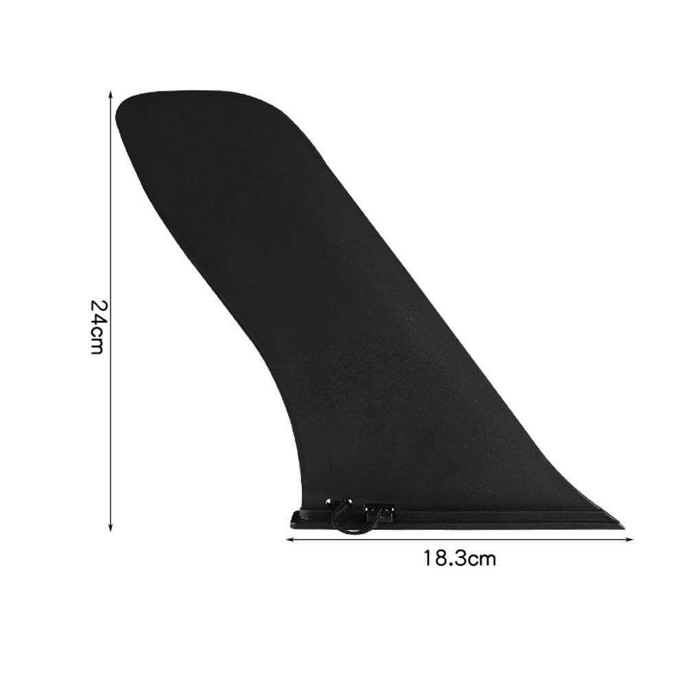 Detachable Slide-in Surfboard Fin Sup Paddle Board Stabilizer Removable Water Divider Racing Competition Fins 24cm