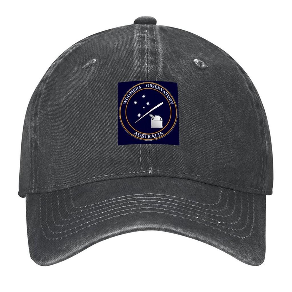 Woomera Observatory Logo Lrg Baseball Cap funny hat Sunhat Fishing cap hats on offer Caps WomenMen's