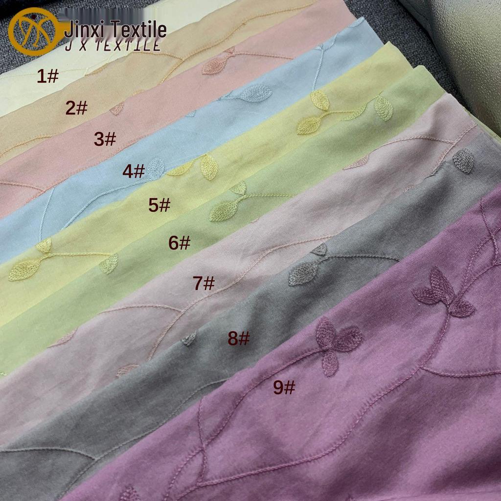 2026 Spring/Summer Tie-Dye Tencel Embroidered Skirt Shirt Princess Dress Fabric
