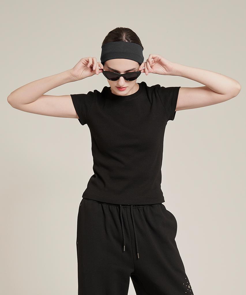 Iteoneolmomeonteu Basic Milano T-Shirt _ Black