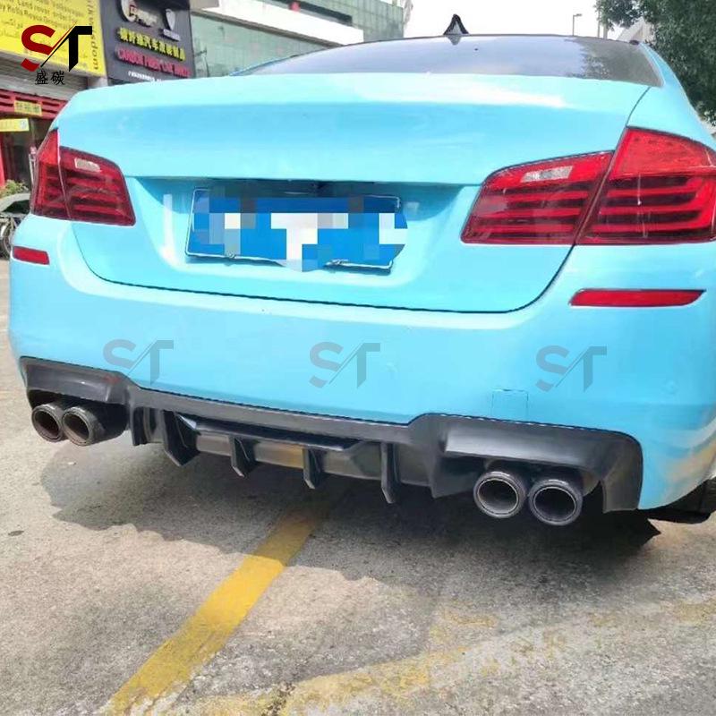 Carbon Fiber Rear Diffuser R Style for BMW 5 Series F10/F18
