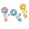 Portable USB Rechargeable Cute Panda Mini Fan for Kids and Students