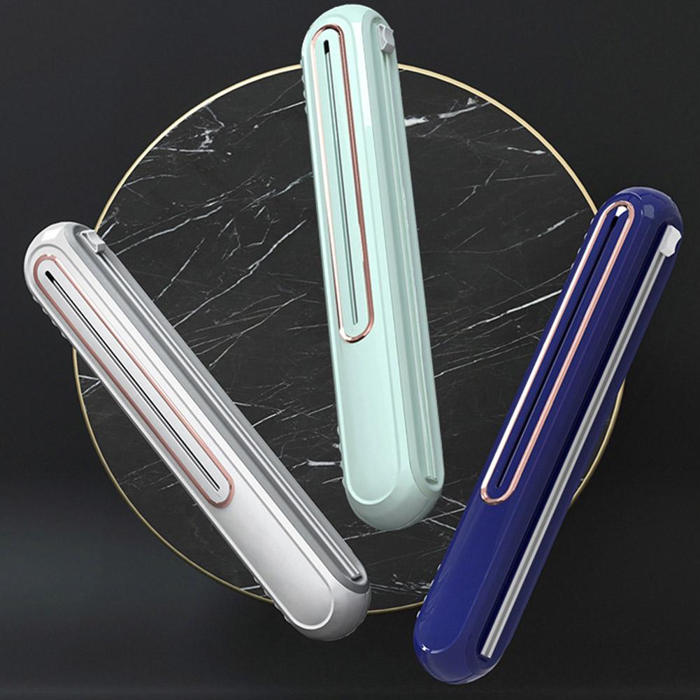 15.16 X 2.76 X 2.17 In Household Food Plastic Wrap Dispenser with Slide Cutter Reusable No Cling Film for Kitchen Organization