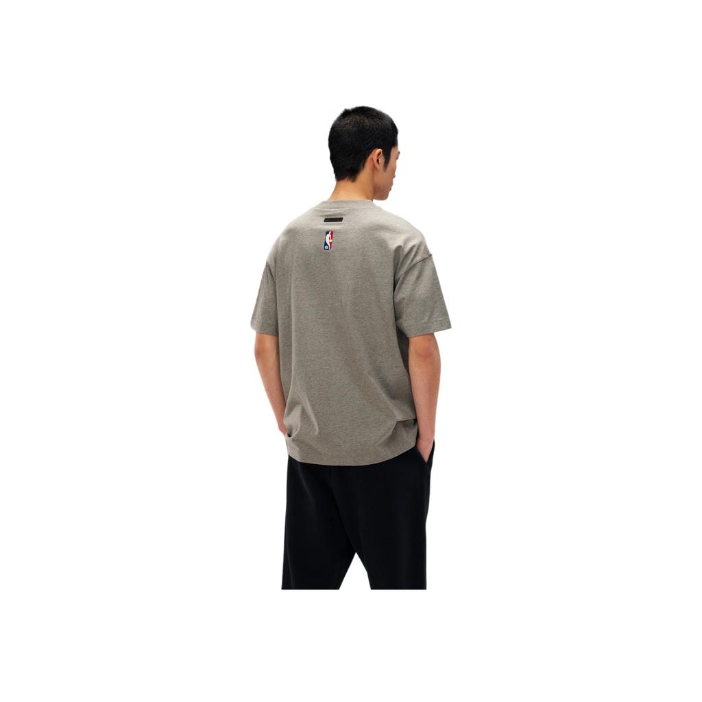 Fear of God Essentials x NBA Chicago Bulls Tee Black White Unisex Tops 125AL244104F