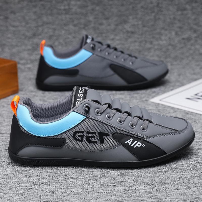 Men s 2025 Soft Sole Casual Skate Shoes - Versatile, Breathable, White Summer Sports Footwear