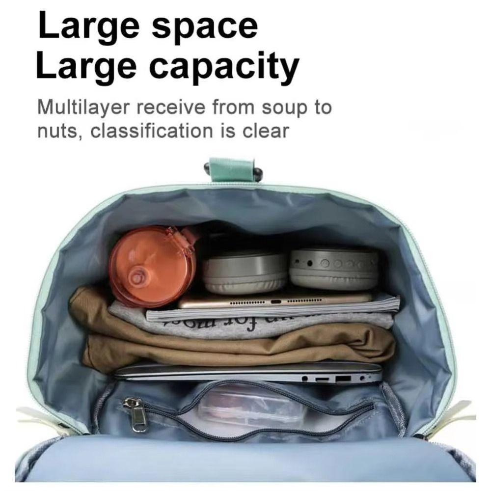Waterproof Travel Duffel Bag Large Capacity Gym Storage Bag Tote Carry On Backpack