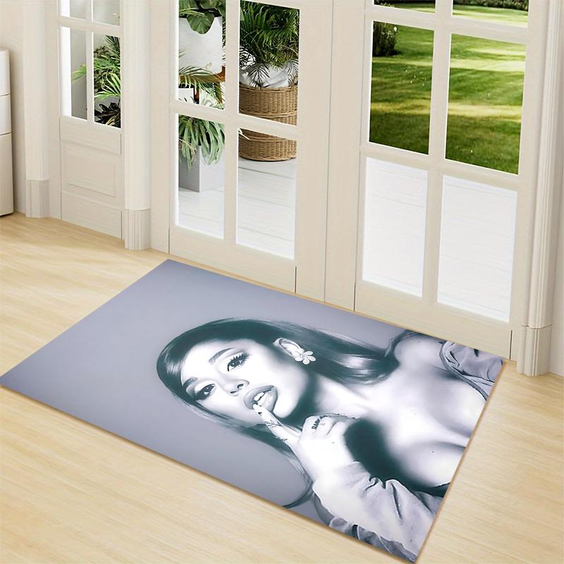 Elegant Fashion Portrait Carpet Rug Soft Washable Antislip Home Living Room Sofa Mats Personalized Christmas Rug