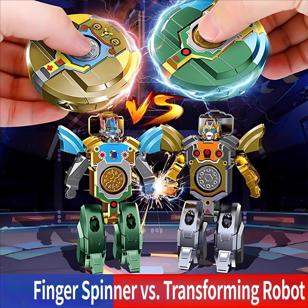 Kreative Dekompression Fingerspitzen Fingerkreisel Mechanischer Verformungsroboter Sturzfest Kinderkleine Spielzeuge