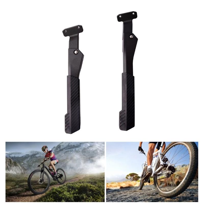 Aluminum Alloy Side Rear Parking Rack Road Bike Kickstand Nonslip Foot Brace Adjustable Side Rear Parking Rack