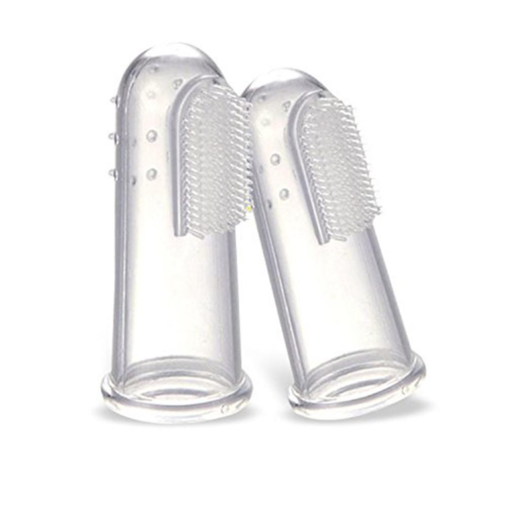 

200pcs Pet Finger Toothbrush Soft Silicone Dog Cat Teeth Cleaning Dental Care China Mainland