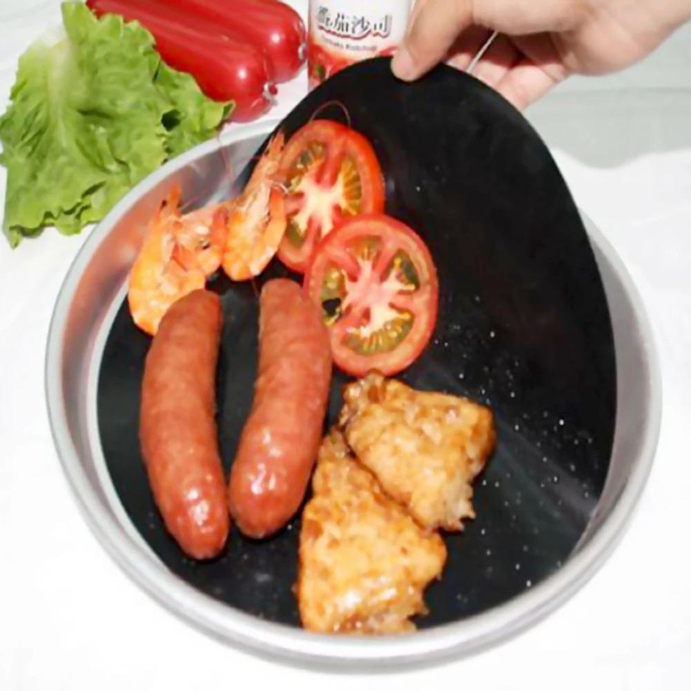 24cm Round Non Stick Pan Liner Sheet High Temperature for Frying Pan Wok Kitchen BBQ and Baking