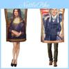Mona Lisa Cosplay-Kleidung aus Polyesterstoff für Halloween-Cosplay und themenbezogene Verkleidungen