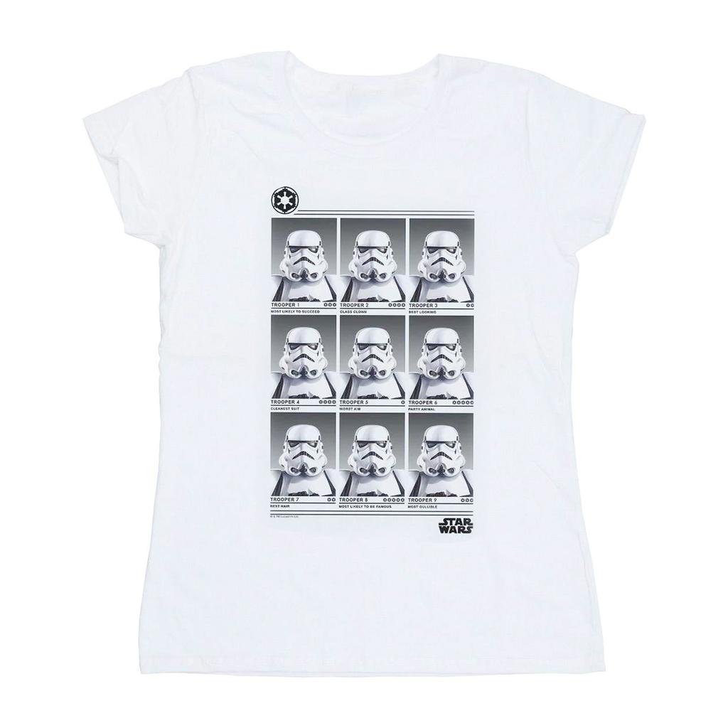 STAR WARS Womens/Ladies Stormtrooper Yearbook Cotton T-Shirt
