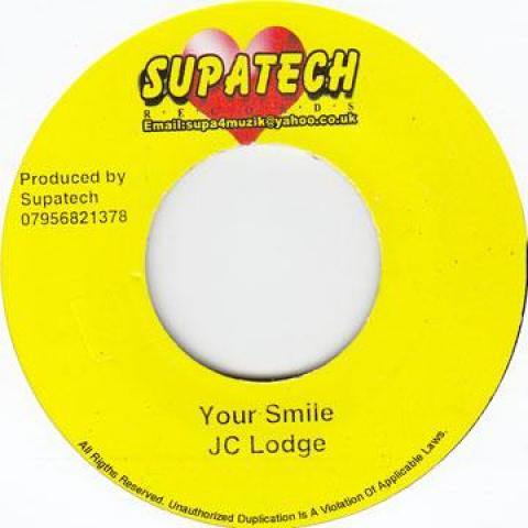 

7inch Record JC LODGE - Your Smile STR010 Supatech UK 2009 UK Reggae, Ska & Dub