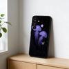 INS C-Cartoon Jellyfish Phone Case For Samsung Galaxy A20,21s,22,31,32,52,53,72,73,80,91 Soft Black Shell