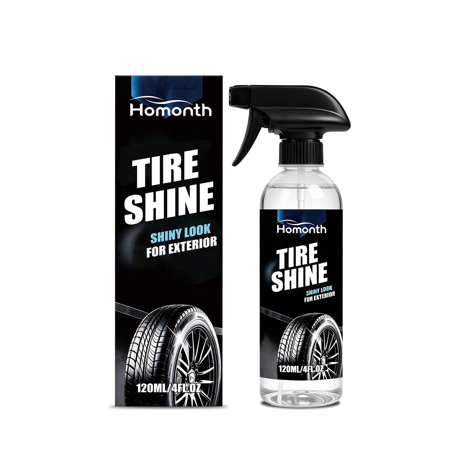 

HOMONTH Tire Cleaner - Daily Maintenance & Moisturizing Stain Remover for Car Tires