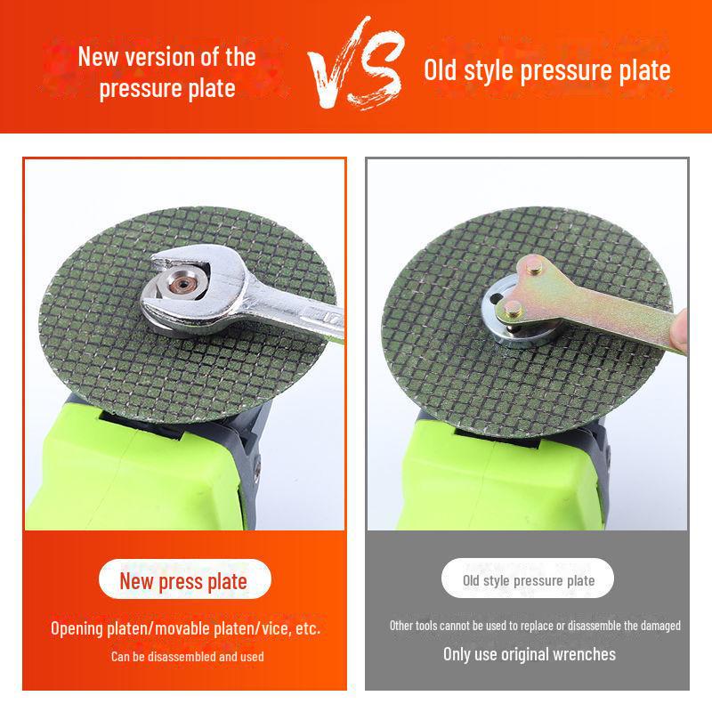 Placă de presiune hexagonală universală pentru polizor unghiular tip 100