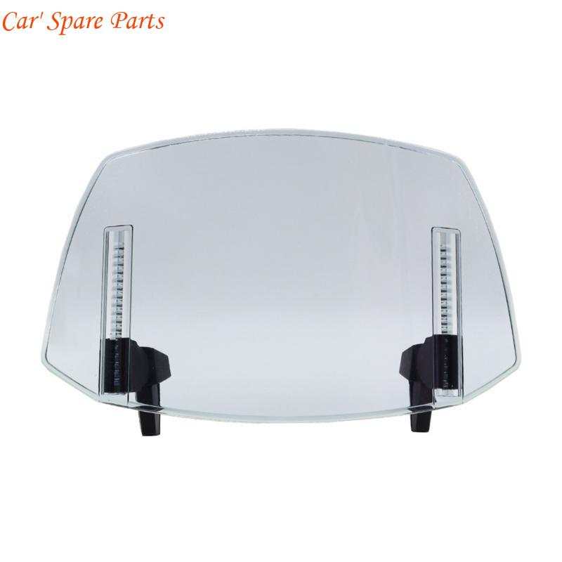 Y4UA Motorcycle Windshield Spoiler Air Deflector Adjustable Windscreen for Motorbike