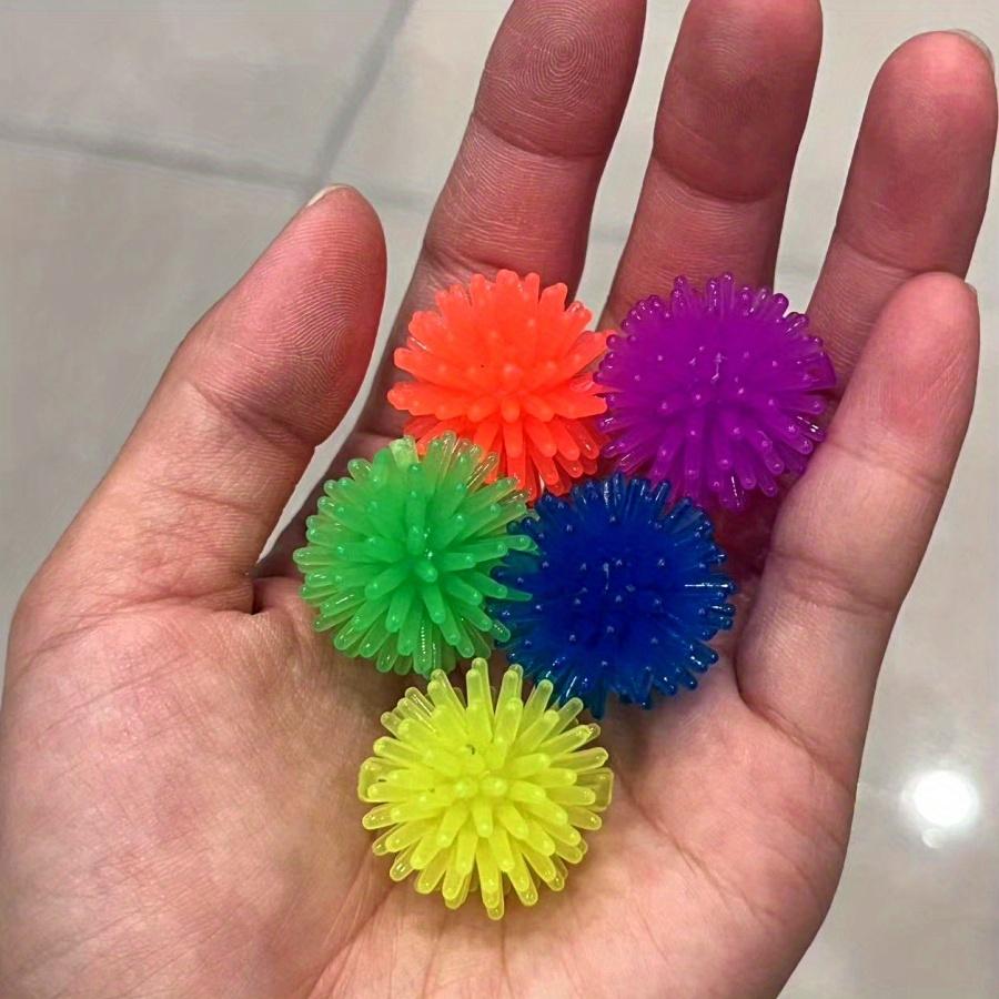 5pcs Hedgehog Massage Ball, Yoga Foot Reflexology Ball, Acupoint Stress Relief Multicolor Ball for Body Relax светло-зеленый