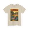 Ohio Retro Comic T-Shirt: Vintage Buckeye Pride Graphic Tee