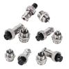 10 Satz GX12 5Pin 12mm Luftfahrt-stecker Männlich Weiblich Metall Buchse