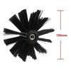 Spazzola per Canna Fumaria 100/150mm Testa a Setole Strumento per Pulizia Canna Fumaria Casa