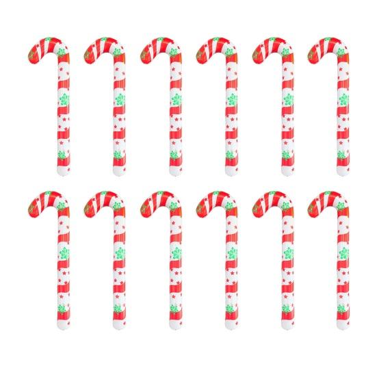 Candy Canes Balloons for Christmas Decorations Large Candy Sticks