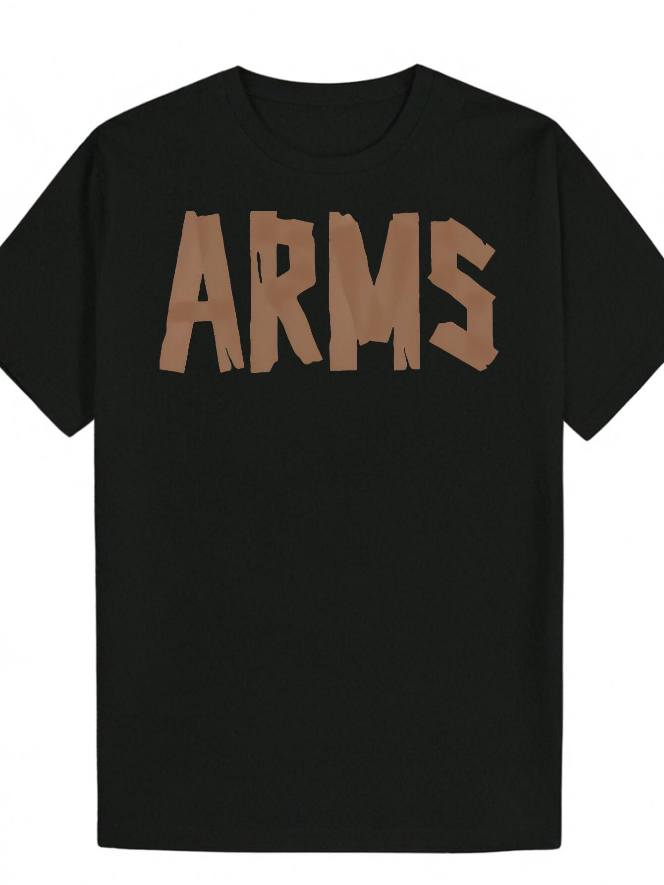 Casual Summer T-shirt - ARMS Graphic S