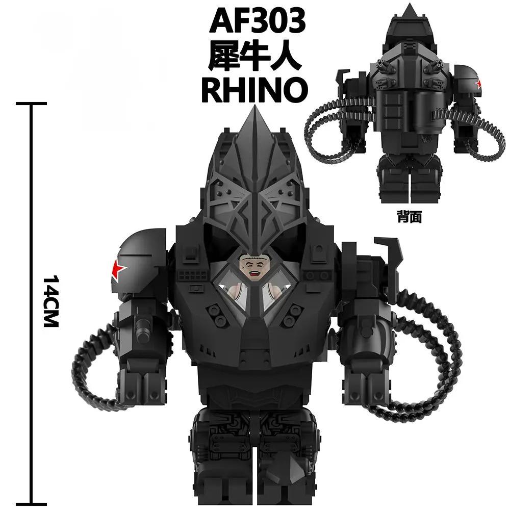 Space War Children Anime Figure Hero Building Blocks Kid Gift Assembling Toy Model Mini Movies Characters Figurine Bricks