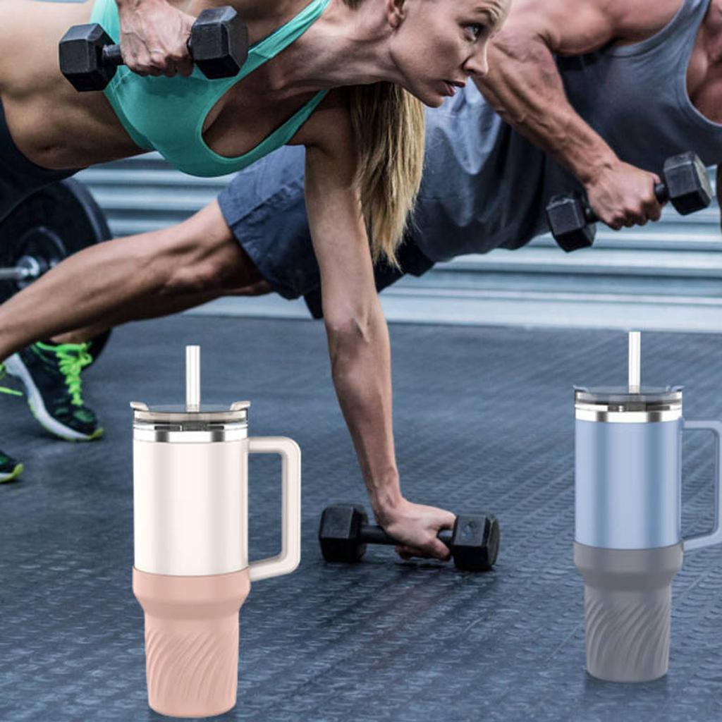 Anti-slip, Anti-drop And Anti-scratch Silicone Base For 20, 30 And 40-ounce Mugs.