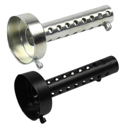 Auspuffschalldämpferrohr MASO Universal 60mm Motorrad-Auspufftopf Schalldämpferrohr Prallblech DB-Killer Einsatz Prallbleche Schalldämpfer