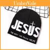 Nordic Streetwear Knit Hat With Embroidered Letters For Casual Winter Wear