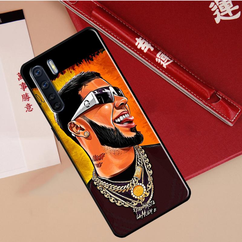 Anuel AA Real Hasta La Muerte Cover For OPPO A96 A76 A16 A17 A57 A77 A57s A15 A5 A9 A31 A53 A52 A72 A93 A54 A74 A94 Case