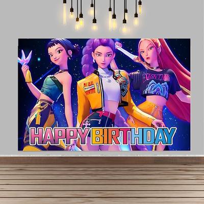 Photo Photography Background Cloth Happy Children's Birthday Party Venue Decoration Banner